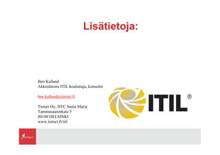 ITIL - mita se on?