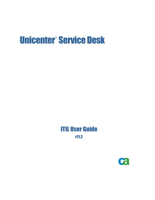 Unicenter Service Desk
         ®




             ITIL User Guide
                  r11.2
 