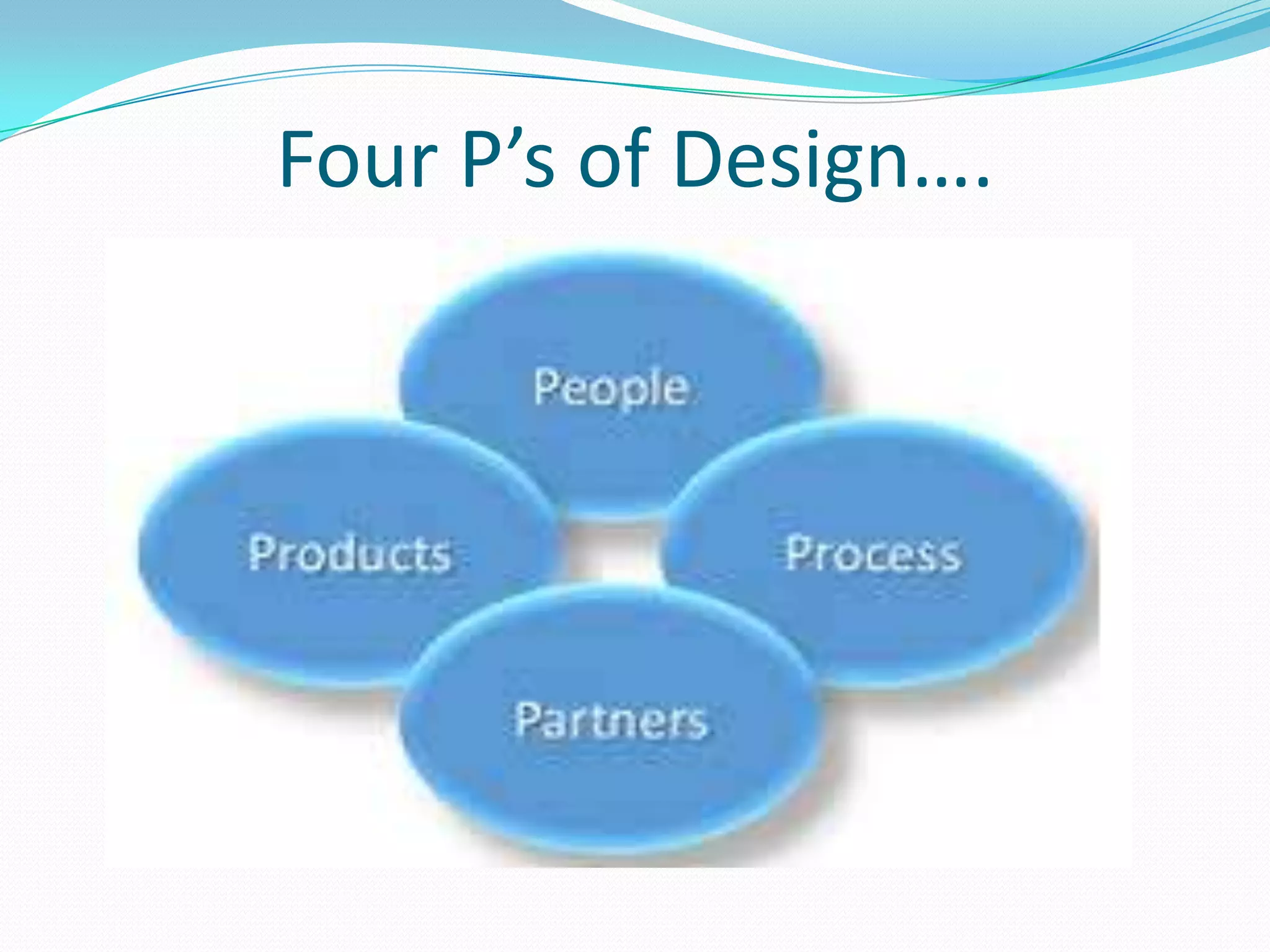 Four P’s of Design….

 