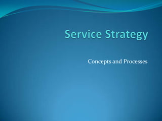 Concepts and Processes

 