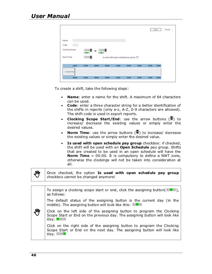 iTime Time and Attendance Manual