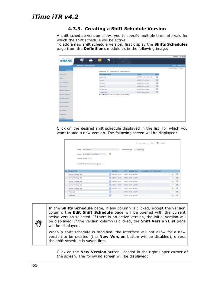 iTime Time and Attendance Manual