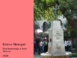 Esteve Monegal Font homenatge a Joan Alcover 1928 