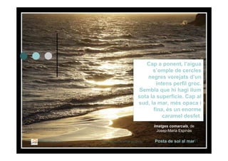 Itinerari Literari per La Mar De La Frau