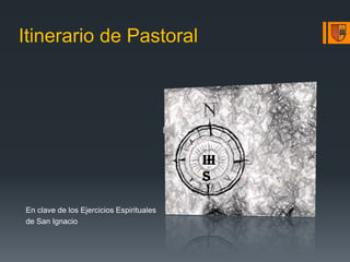 Itinerario de Pastoral IHS En clave de los Ejercicios Espirituales de San Ignacio 