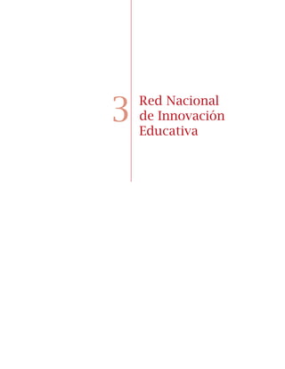 183
ActividadesdeSensibilizaciónySocialización
Anexo
2
1.	Ser Directivo Docente nombrado en propiedad en una Institución
de Educación Básica y Media de carácter oficial: Rectores,
Coordinadores y Directores Rurales. No se admiten directivos
encargados, profesores con funciones administrativas o docentes
de informática.
2.	Los Directivos Docentes deben estar al menos en el nivel de
Exploración, en el marco de las Competencias TIC para el desarrollo
profesional docente del Ministerio de Educación Nacional.
Además, los Directivos Docentes deben conocer los compromisos que
asumen al inscribirse al Programa:
1.	Participar de las 35 horas de formación presencial en las fechas
y lugares determinados por la Secretaria de Educación, 22 horas
de trabajo con sus Equipos de Gestión en TIC y 23 horas de
actividades individuales con las TIC, para un total de 80 horas.
2.	Conformar un Equipo de Gestión de TIC en su Institución
Educativa, con quienes no sólo replicará lo aprendido, sino que
además elaborará un Plan de Gestión para el Uso Educativo
de las TIC.
3.	Realizar las actividades para afianzar sus Competencias TIC.
4.	Asistir a la jornada de socialización de los Planes de Gestión
para el Uso Educativo de las TIC que programe la Secretaría
de Educación.
5.	Cumplir con el 90% de las actividades propuestas y demostrar
avances en el desarrollo de competencias relacionadas con la
planeación, ejecución, evaluación y ajuste de proyectos para el
uso educativo de las TIC.
Productos:
•	 Listado de Directivos Docentes inscritos en el Programa en el formato definido
por el Ministerio de Educación Nacional.
Gestión y seguimiento a las Jornadas de Formación
Una vez se revisen los listados de Directivos Docentes inscritos y se
aprueben los grupos de formación, la Entidad Coordinadora del
Programa junto a la Secretaría de Educación planeará el desarrollo de
todas las actividades del Itinerario de Formación, teniendo en cuenta la
intensidad horaria y las características de cada una de sus unidades.
A partir de esta planeación, la Secretaria de Educación deberá
convocar a cada una de las jornadas de formación y al evento de
socialización y cierre, gestionando los espacios donde se realizarán
 