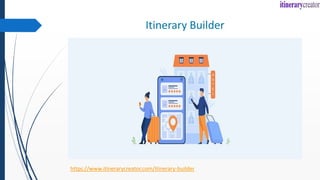Itinerary Builder
https://www.itinerarycreator.com/itinerary-builder
 