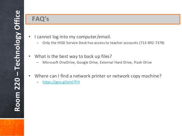 It Info Teacher 2017 2018 School Year