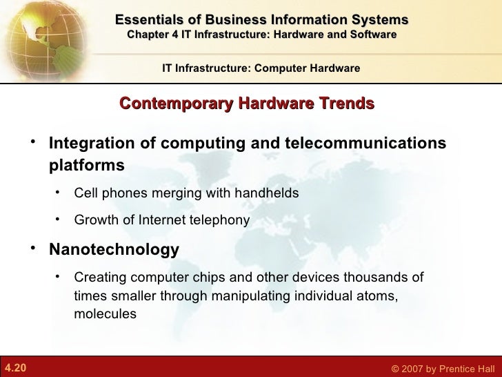 It infrastructure hardware and software