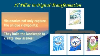 IT Pillar in Digital Transformation
 