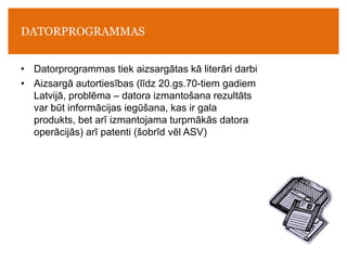 Intelektuālais īpašums | PDF