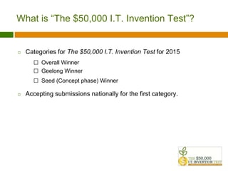 It invention test competition.pptx
