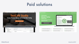 @SebaWitowski bit.ly/it-is-2019
Paid solutions
 