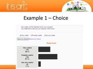 Example 1 – Choice 
