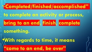 To Finish In It is finish presentation adventist.pptx