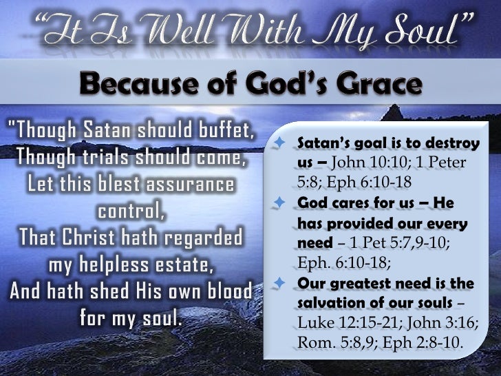 It Is Well With My Soul