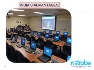 INDIA’S ADVANTAGESINDIA’S ADVANTAGES
 