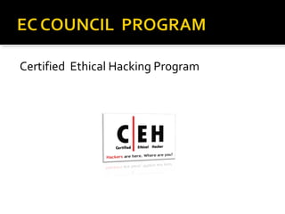 Certified Ethical Hacking Program
 