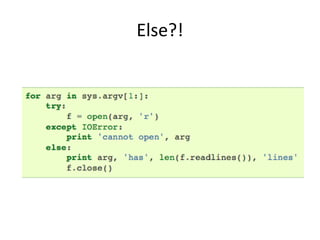 Else?!
 