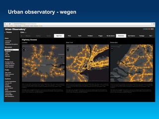 Urban observatory - wegen 
 