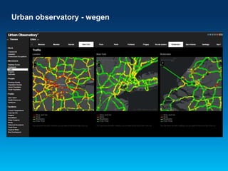 Urban observatory - wegen 
 
