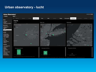 Urban observatory - lucht 
 