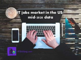 IT jobs market in the US:
mid-2020 data
 