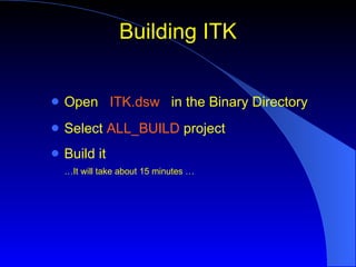 ITK Tutorial Presentation Slides-944 | PPT