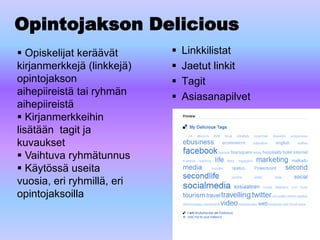 Tiedonhakua ja tiedonvälitystä mm. matkailusta, markkinoinnista ja sähköisestä kaupankäynnistä