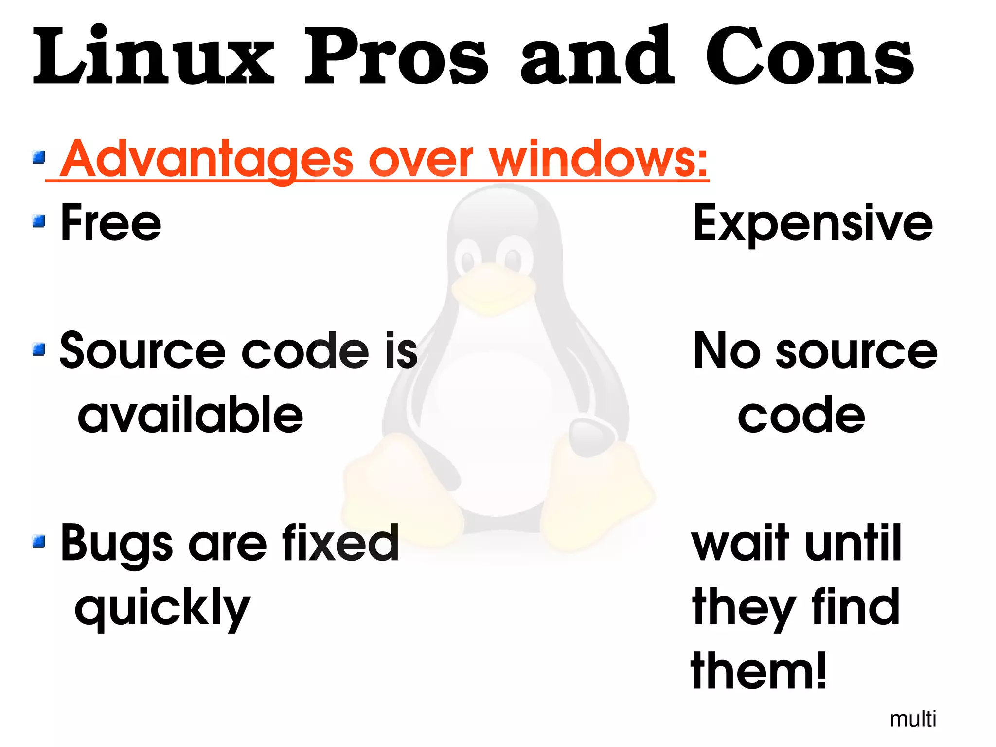 Introduction to Linux OS