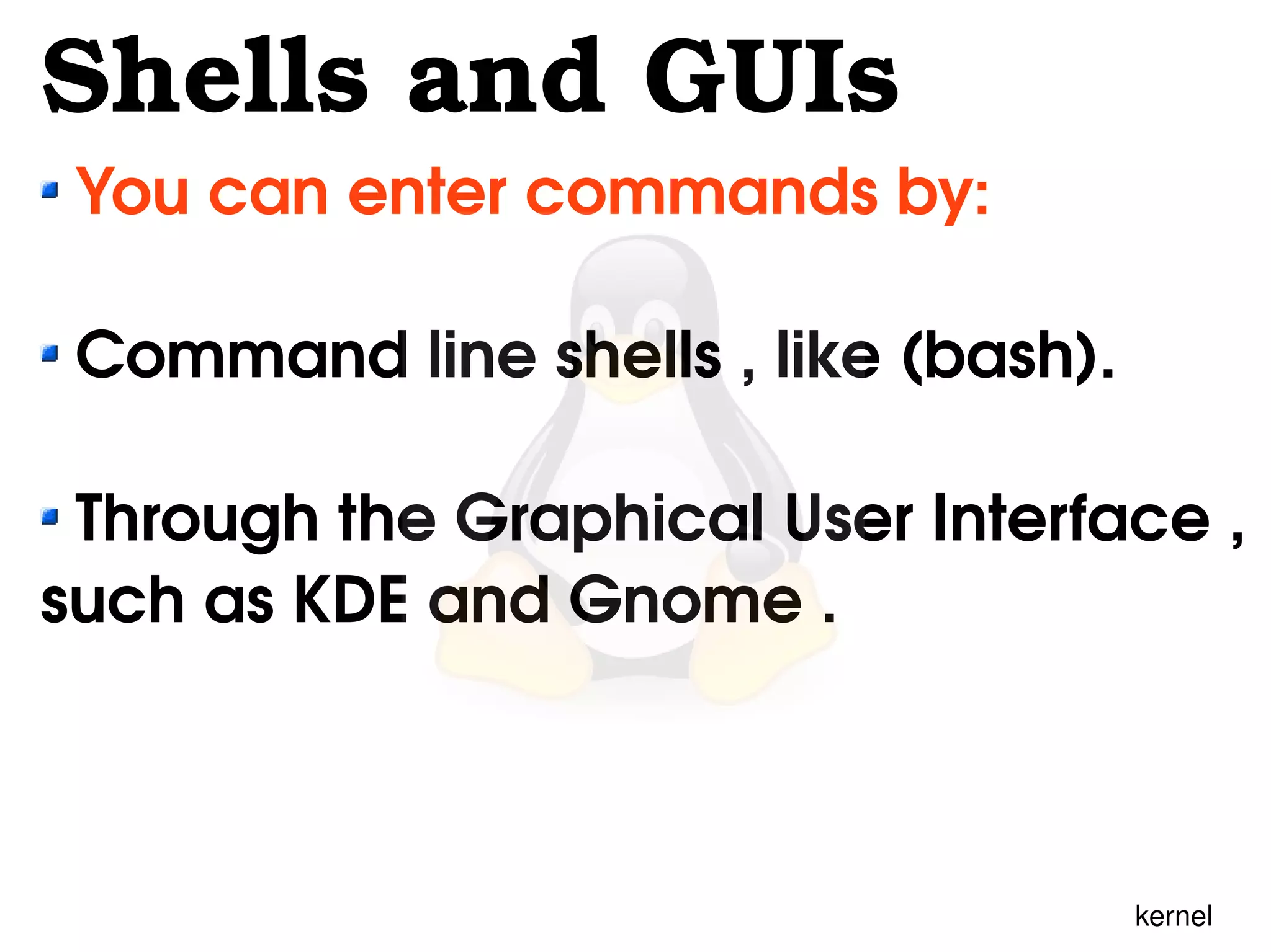 Introduction to Linux OS