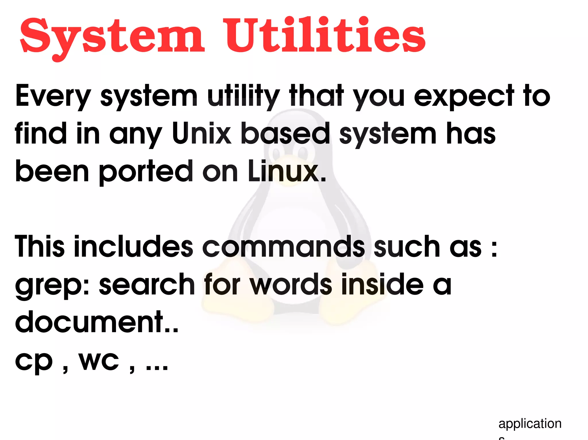Introduction to Linux OS