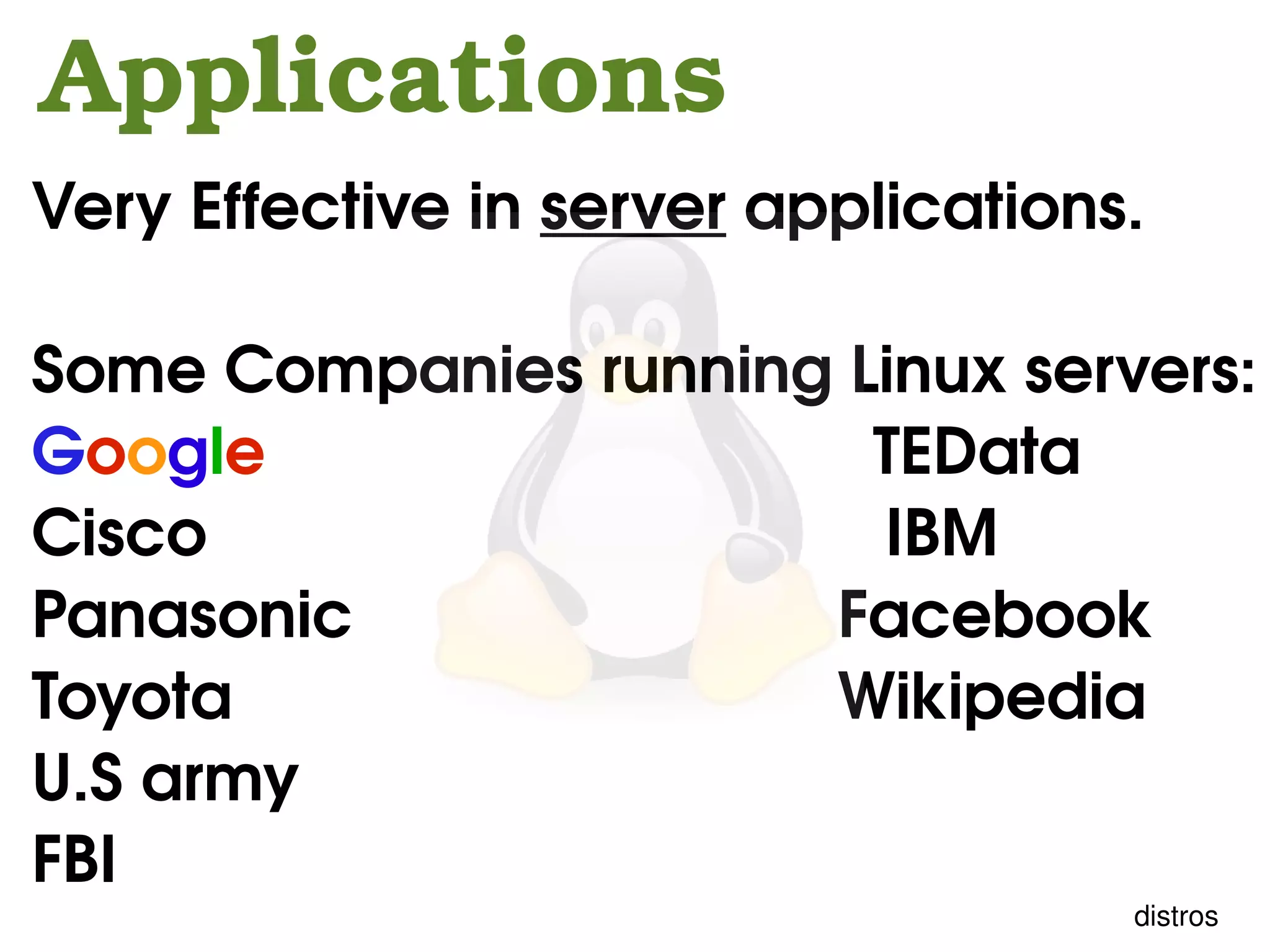 Introduction to Linux OS