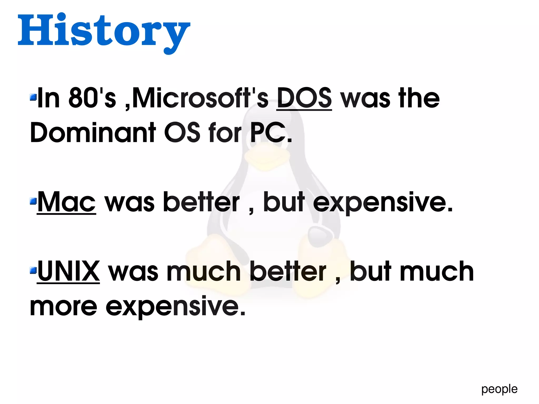 Introduction to Linux OS