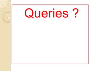 FINDINGS OF THE STUDY 