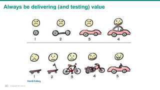 © Copyright 2017 Dell Inc.36
Always be delivering (and testing) value
36
 