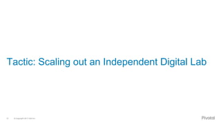 © Copyright 2017 Dell Inc.51
Tactic: Scaling out an Independent Digital Lab
 