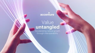 1
Value untangled
Value
untangled
Accelerating radical growth
through interoperability
 