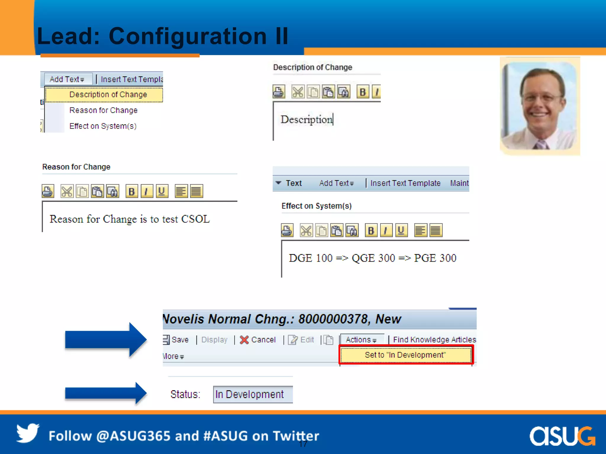 17 
Lead: Configuration II 
 