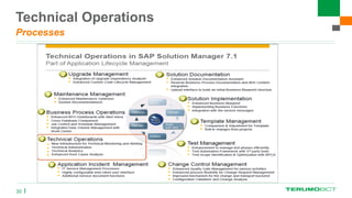 Technical Operations
Processes
30
 