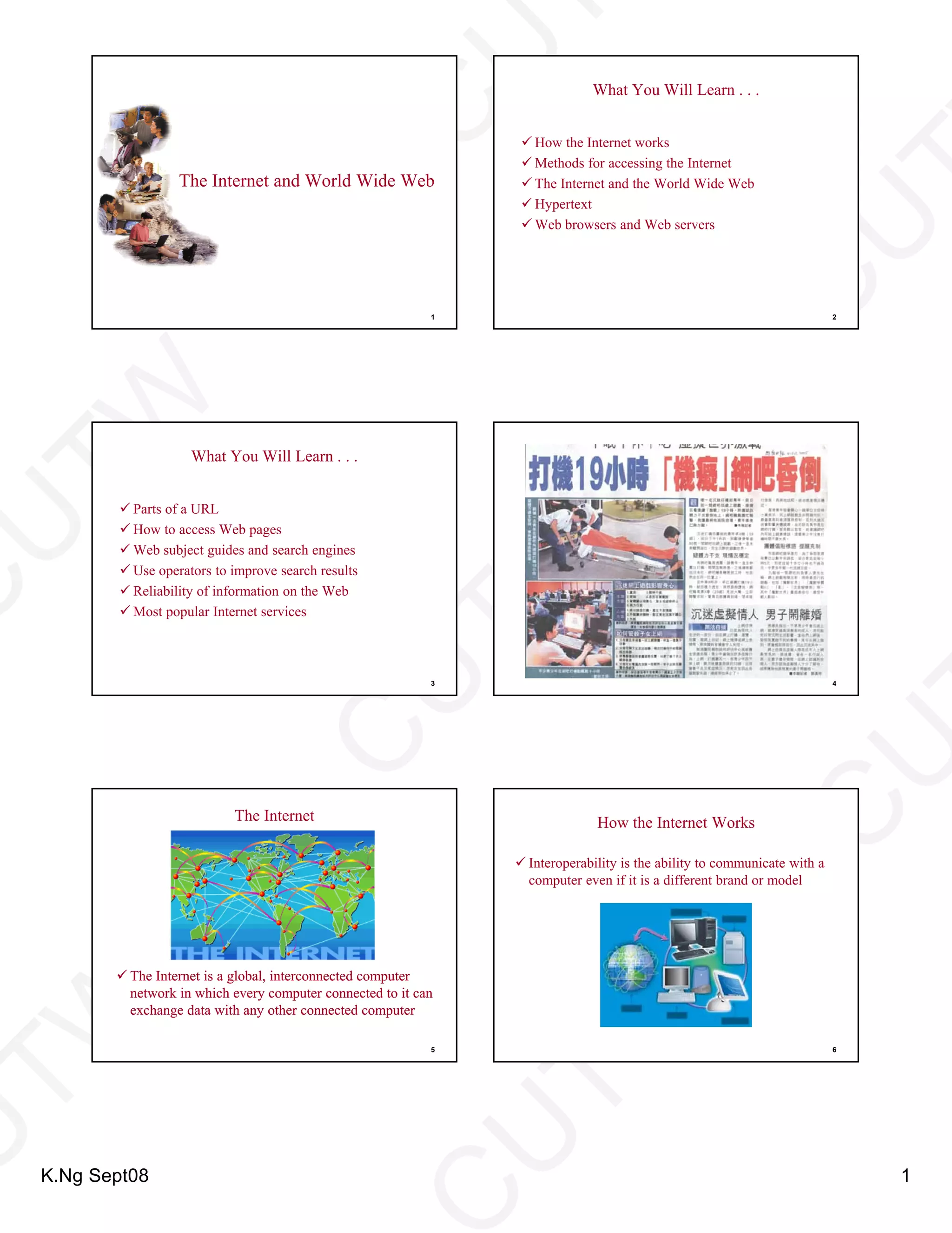 ITMA03 Internet And Communications