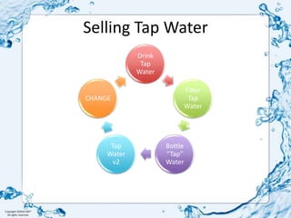 Selling Tap Water