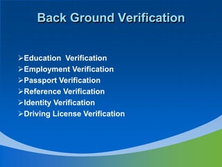 Map the Current organizations