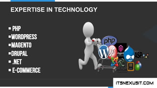 .	
  
YOUR COMPANY
WWW.YOURCOMPANY.COM
YOUR
LOGO
.	
  
EXPERTISE IN TECHNOLOGY
 