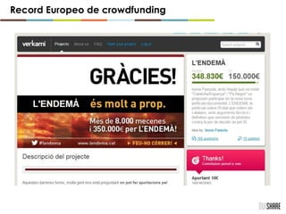 Record Europeo de crowdfunding
 