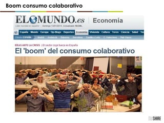Boom consumo colaborativo
 