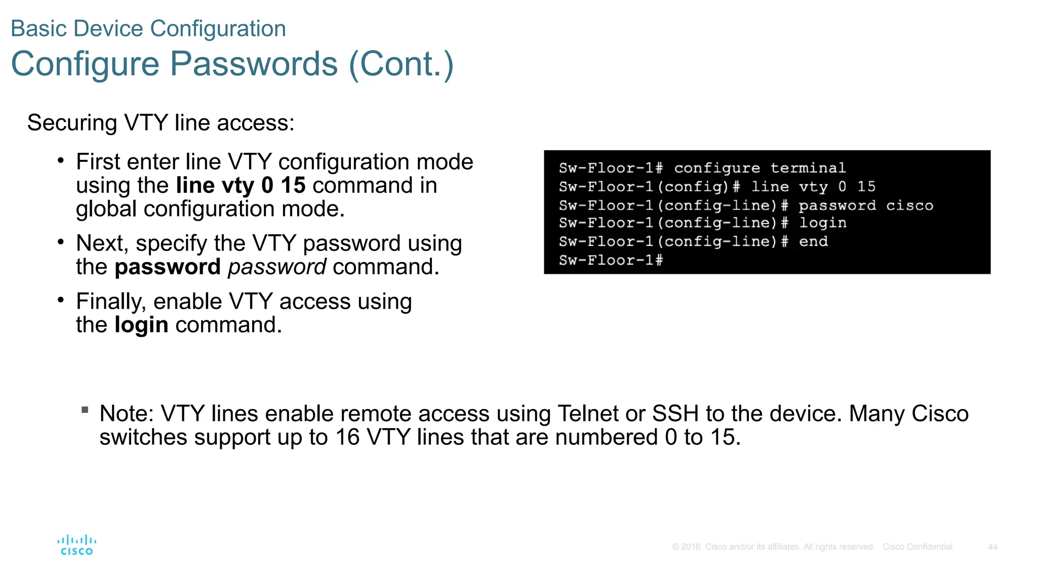Basic Switch End Device Configuration Module 2 ITNv7 pptx Basic Switch End Device Configuration Module 2 ITNv7 pptx