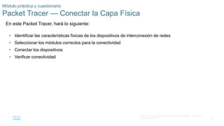 Modulo 4 ccna 1 del curso de cisco de netacad | PPTX