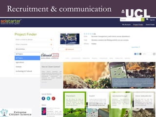 Recruitment & communication
 
