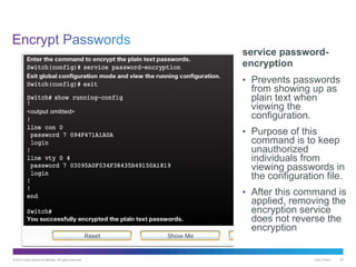 Chapter 2 Configure a Network Operating System | PDF